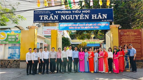 Khảo sát sơ bộ - Kiểm định chất lượng tại Trường Tiểu học Trần Nguyên Hãn